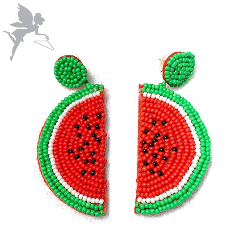 🍉🍉🍉 NWT WATERMELON SUGAR HIGH Festive Earrings 🍉🍉🍉